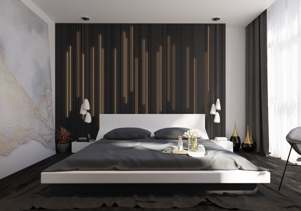 10 Black Bedroom Accent Wall Ideas For 2022
