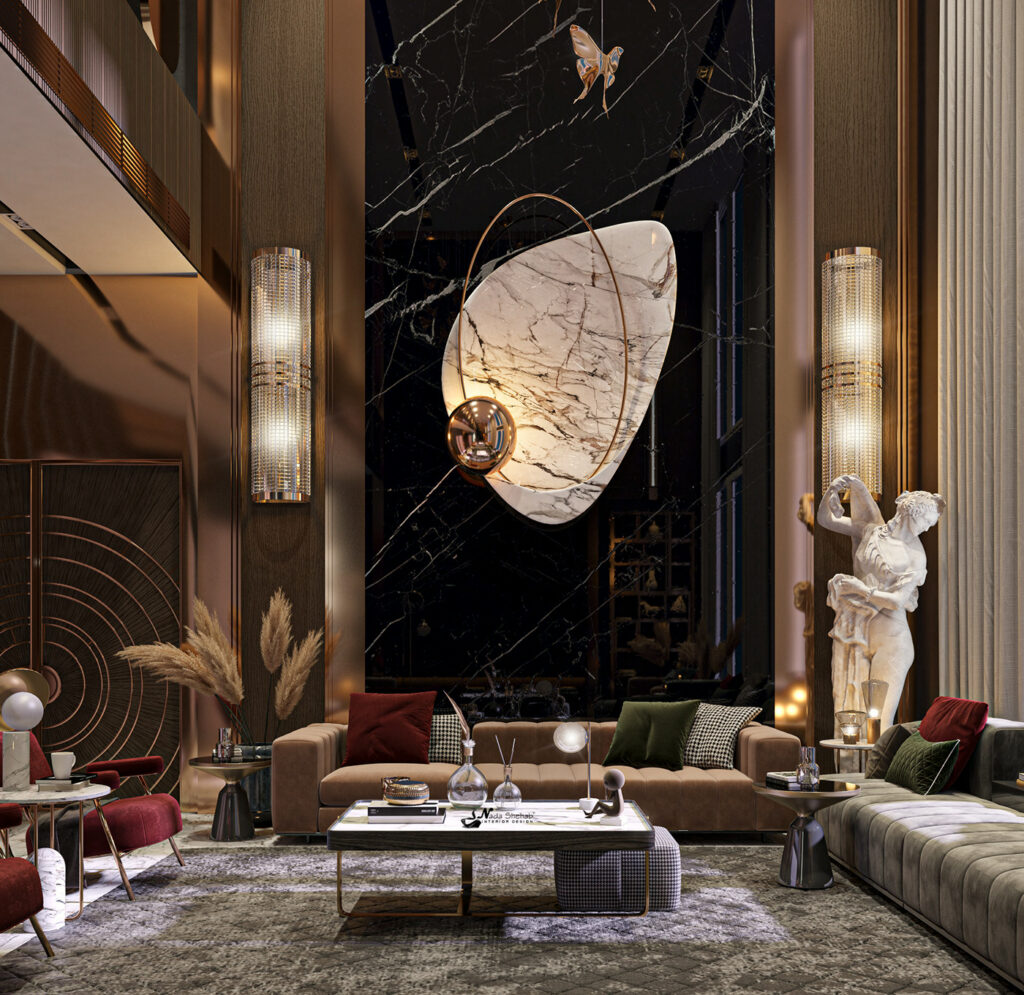 10 Double-Height Accent Wall Ideas To Instill A Sense of Grandeur Into Your Spaces