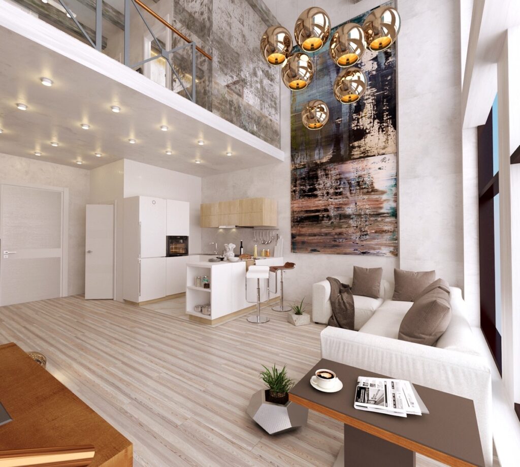 10 Double-Height Accent Wall Ideas To Instill A Sense of Grandeur Into Your Spaces