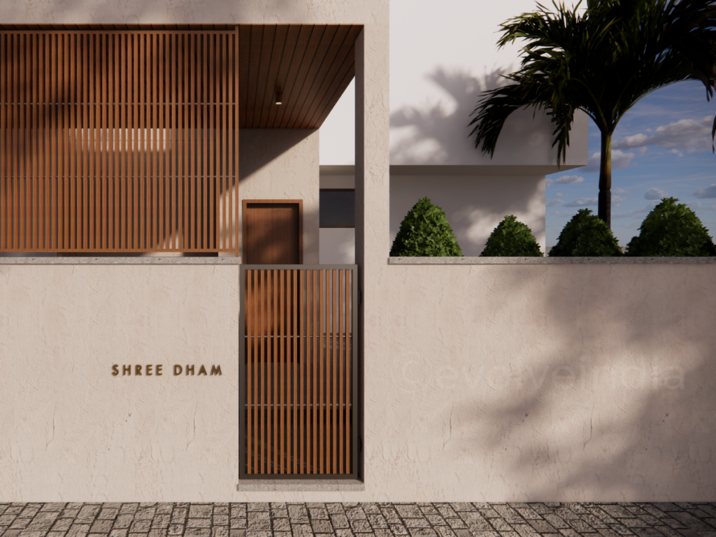 5 Materials For Designing A Modern Luxury House Exterior - Decorative Concrete Coatings