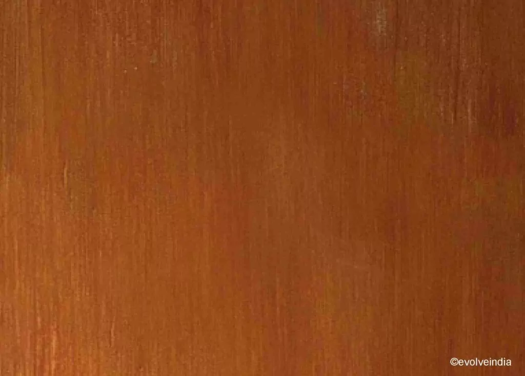 Rust paint finish