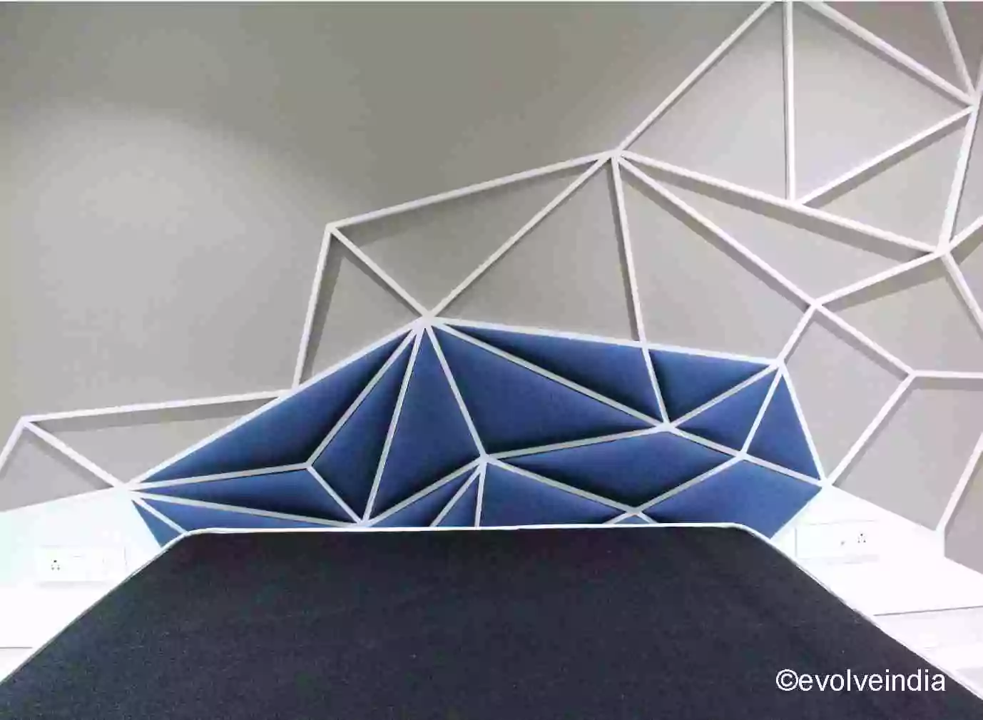 Seamless wall designed by Evolve India