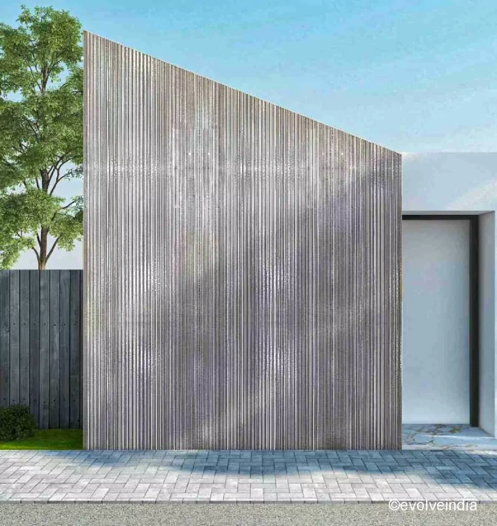 Exterior wall design example