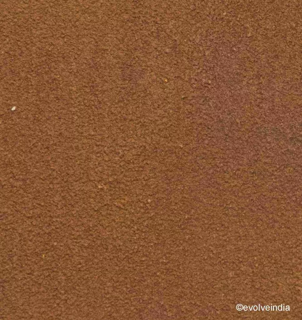 Corten steel misty rust texture