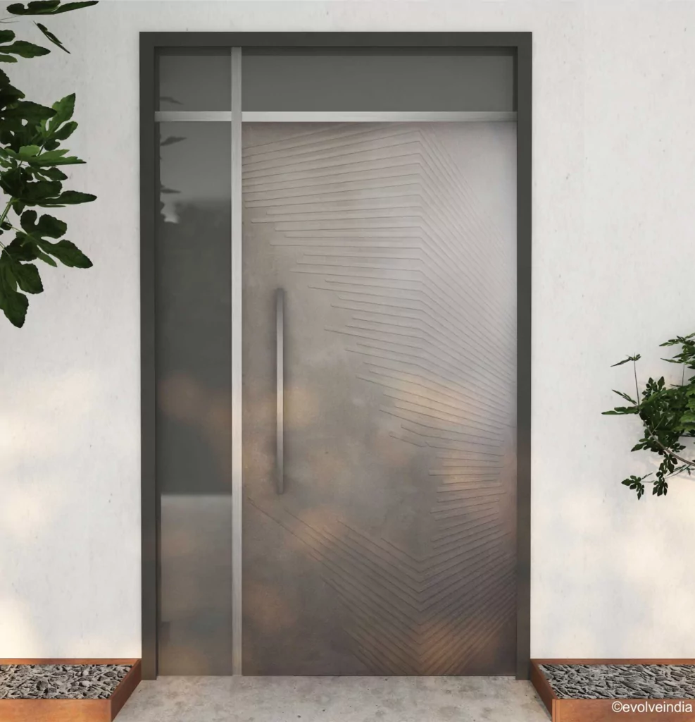 Designer Door Skins Edifice concrete door skin