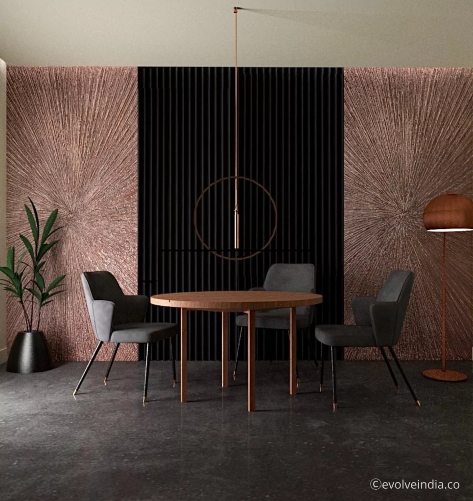 Interior Wall Design Flare Ready To Clad Panel Accent Wall by Evolve India