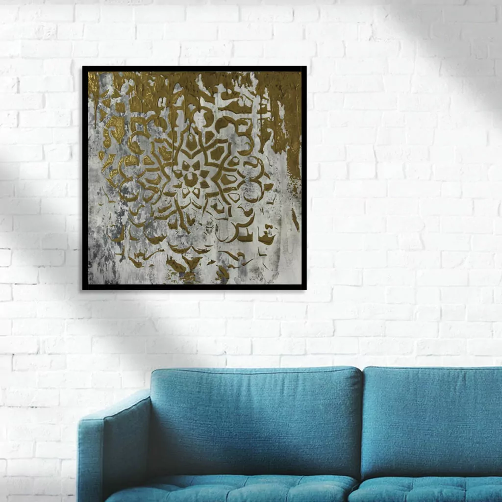 Floral Dispora Wall Art