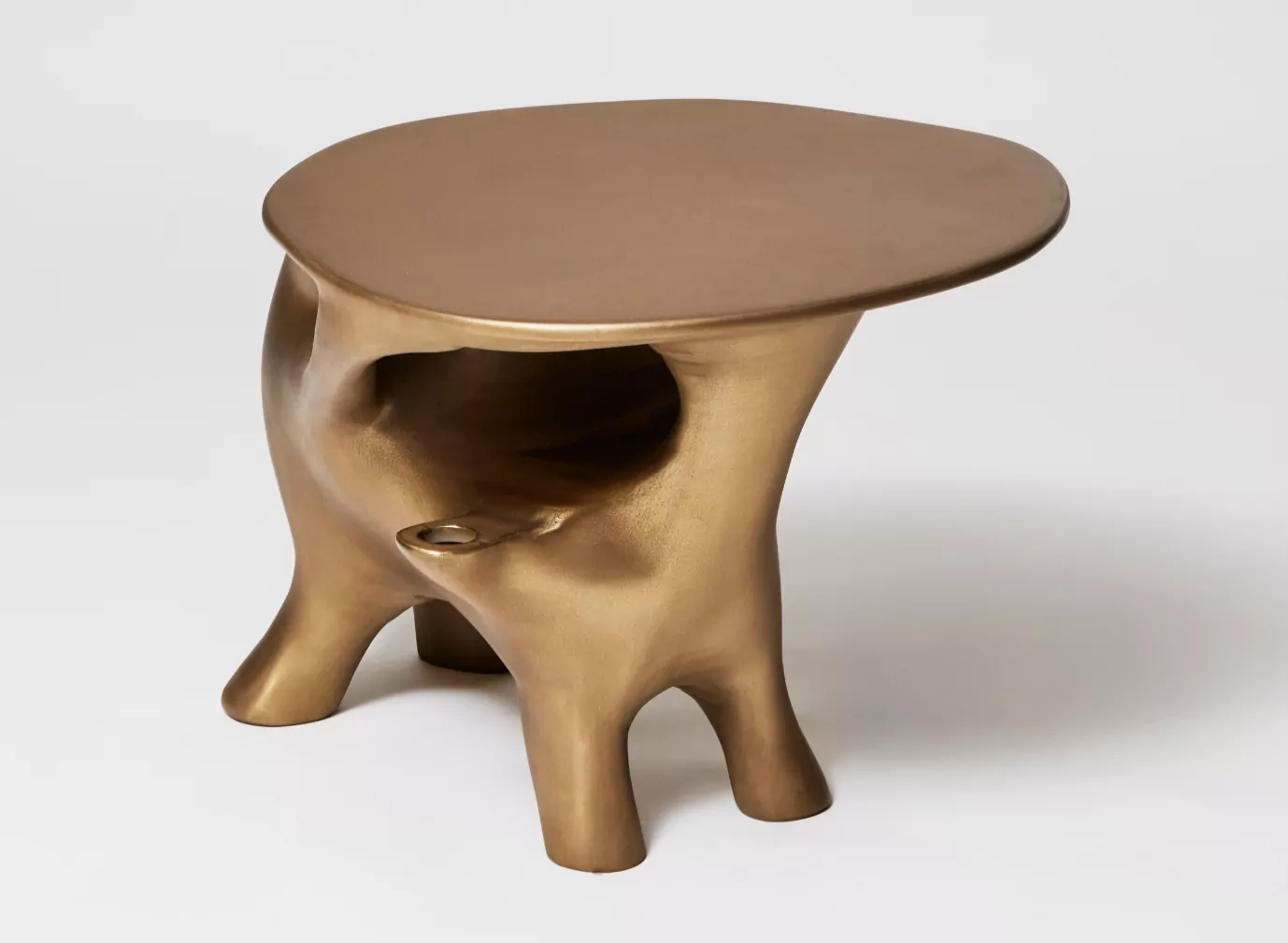 Tusk Bronze Side Table _ Forge Collection _ Evolve Artisanal x HSC Designs 2 Tusk Bronze Side Table _ Forge Collection _ Evolve Artisanal x HSC Designs